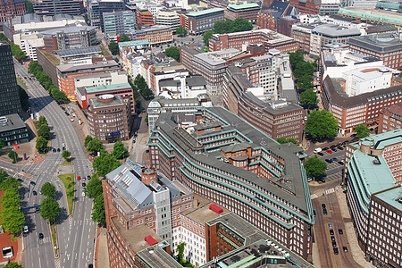 汉堡地平线天际历史性天线风景港口天气地标建筑全景图片