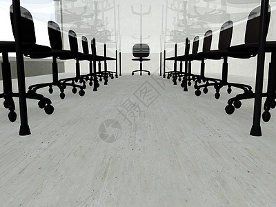 具体会议室员工演讲反射管理人员建筑学木板皮革会议工作公司图片