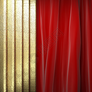 金色的红幕歌剧展示宣传窗帘推介会出版物仪式剧院马戏团金属图片