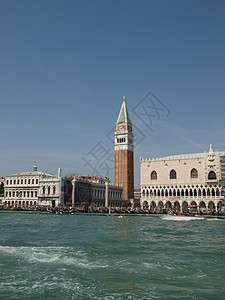 威尼斯景观观光旅行宫殿游客广场柱子建筑城市旅游图片