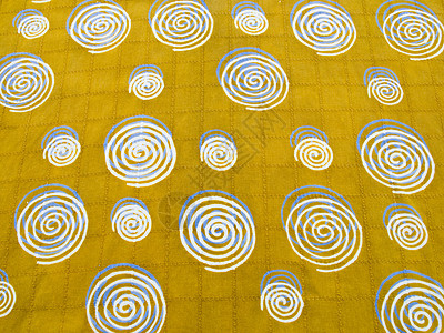印度尼西亚日惹背景的绿色棒形木织物漩涡衬衫线条艺术墙纸纺织品蜡染白色艺术品棉布图片