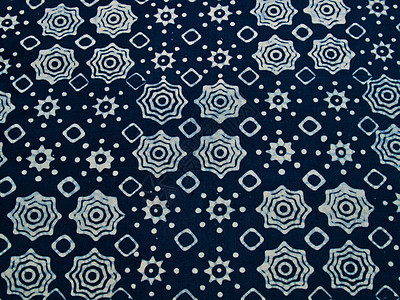 蓝棒织物 Yo背景的复解模式蓝色白色漩涡棉布衬衫艺术品艺术蜡染墙纸纺织品图片