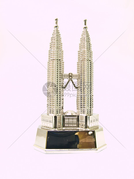 Petronas塔 双塔的不锈钢模型双胞胎技术旅行建筑物旅游假期建筑摩天大楼商业文化图片