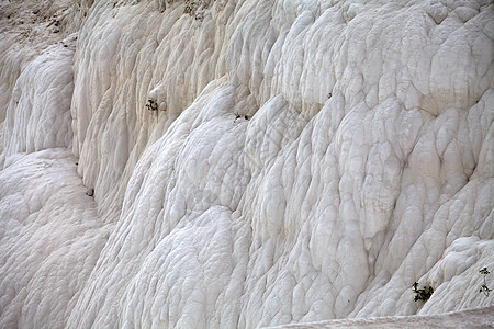 土耳其帕穆卡勒的特雷弗丁池和梯田火鸡订金地质学编队盆地瀑布石灰石地标游客蓝色图片