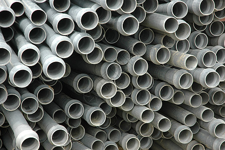 塑料管管的纹理和型式服务工厂塑料管子圆圈白色工业灰色圆柱水平图片
