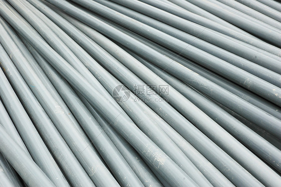 塑料管管的纹理和型式管子材料管道服务黑色白色维修团体圆柱工厂图片