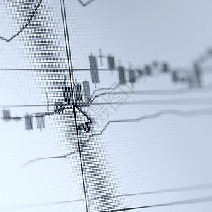 计算机监视器上股票市场图表杂志展示账单价格屏幕公司宏观监视器金融证书图片
