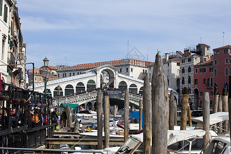 Rialto桥 威尼斯石头建筑学旅行缆车水路蜜月运河假期旅游图片