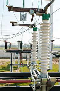 高压分电站的一部分单元交换转换开关电压设施力量网络接线图片