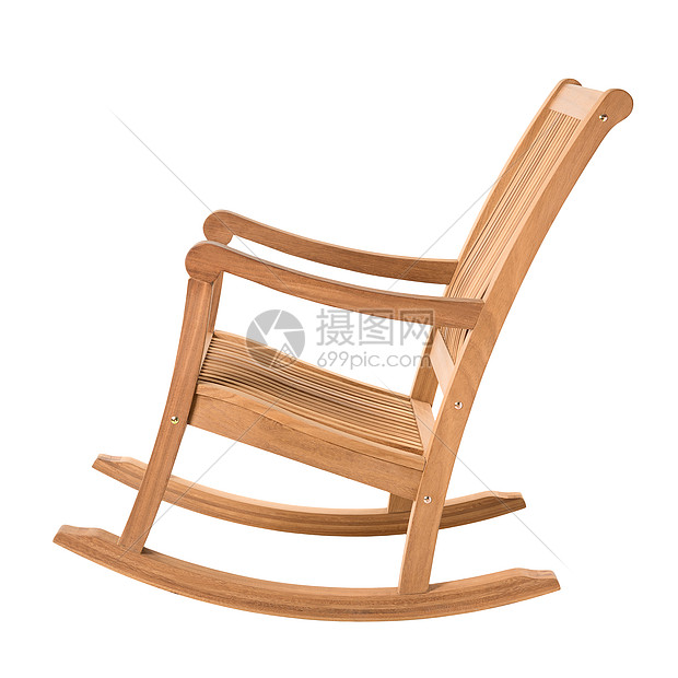 木制摇椅家具摇杆扶手软垫柳条配件祖父木头手工业椅子图片