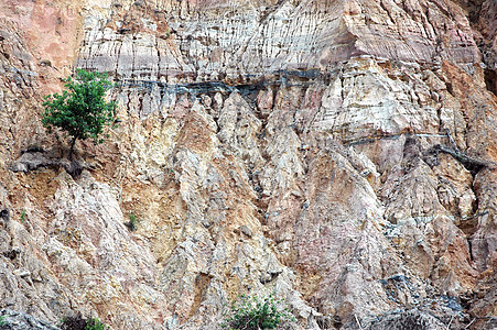 单橙子山脉悬崖丘陵岩石远足编队巨石沙漠旅行图片