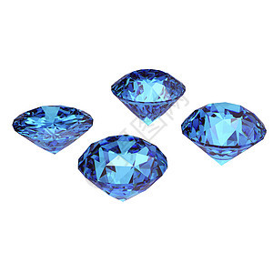 圆形蓝顶钻石新娘皇家蓝色百万富翁版税宝石未婚妻石头珠宝图片
