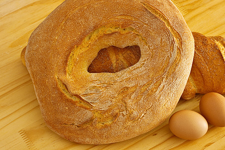 面包和鸡蛋甜点饮食营养美味绿色烹饪团体早餐金子食物图片