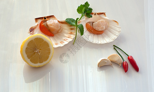 主管人员美味海鲜盘子餐厅美食市场龙虾食物橙子菜单图片