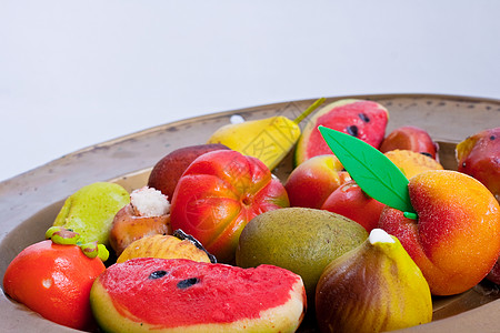 Marzapane 水果馅饼传统顾虑炊具板栗糖果面团厨房食物蛋糕图片