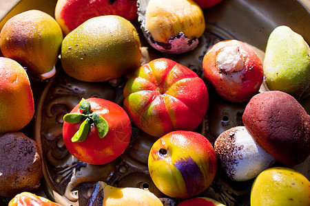 Marzapane 水果特产顾虑糖果馅饼糕点厨房炊具食物板栗蛋糕图片