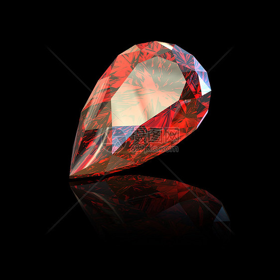 梨子石化形状婚姻未婚妻结婚水晶版税奢华钻石圆形珠宝红宝石图片