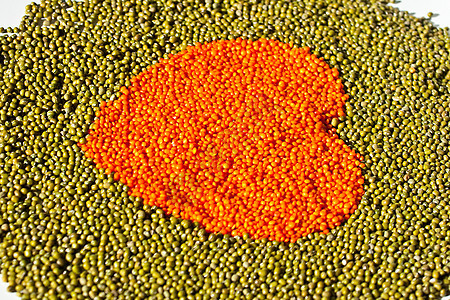 扁豆和豆类之心营养食谱蔬菜橙子谷物饮食养分饥饿美食烹饪图片