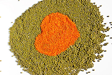 扁豆和豆类之心美食饮食谷物食物养分豆子橙子蔬菜烹饪食谱图片