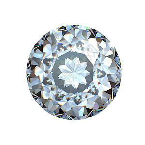 孤立的圆环精采切割钻石视角百万富翁水晶宝石圆形皇家石头未婚妻版税奢华珠宝图片