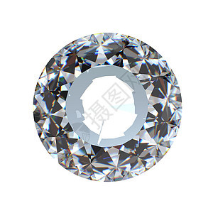 孤立的圆环精采切割钻石视角宝石石头皇家版税水晶未婚妻圆形珠宝奢华百万富翁图片