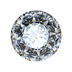 孤立的圆环精采切割钻石视角圆形石头宝石火花百万富翁奢华皇家版税水晶未婚妻图片
