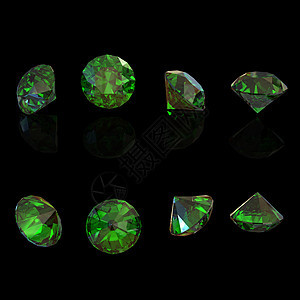 圆环宝石 翡翠 紫色绿色珠宝奢华百万富翁橄榄石水晶圆形未婚妻钻石图片
