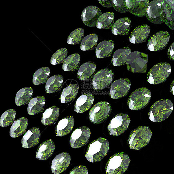 圆环宝石 翡翠 紫色橄榄石百万富翁钻石圆形绿色未婚妻奢华珠宝水晶图片