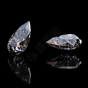 黑背景的珠宝宝石圆形锆石水晶婚姻未婚妻版税结婚奢华火花钻石图片