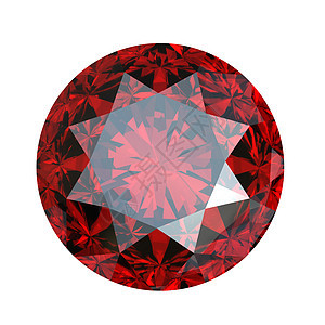 圆盖珠宝红色宝石水晶未婚妻奢华圆形钻石图片