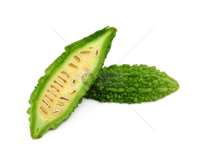 苦酸瓜绿色水果草本植物葫芦纹理饮食健康饮食植物食物蔬菜图片
