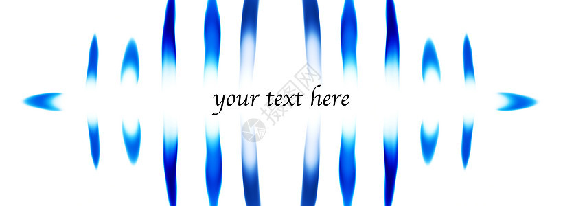 蓝火名片摘要语言卡片蓝色喷灯格式背景图片