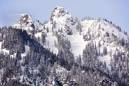 阿拉斯加雪山斯诺夸尔梅过华盛顿图片