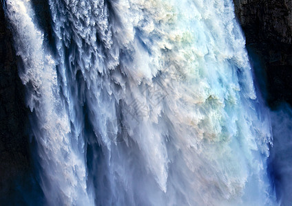 华盛顿瀑布混乱史诺夸尔姆瀑布摘要图片