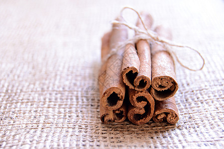 Cinnamon 粘贴于布赖普背景季节纤维纺织品庆典亚麻针织布料食物肉桂柳条图片