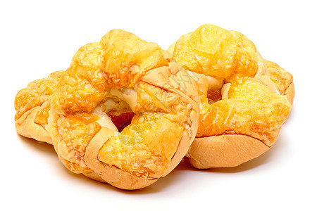 黄金奶酪包糕点小麦面团白色包子产品面包食物面粉棕色图片
