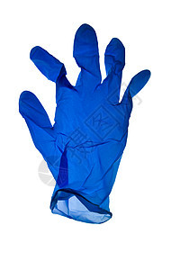 蓝乳胶手套蓝色原因医疗卫生手指腈类浅蓝色背景图片