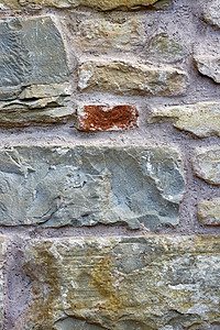 壁砖石头马赛克石工岩石悬崖卵石水泥建设者建造安全帽图片
