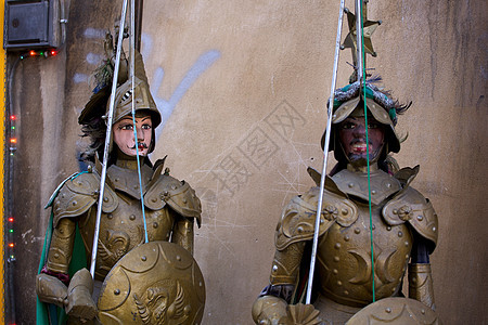 传统的西西里族傀儡剧院旗帜文化生产工具木偶遗产艺术旅行玩具图片