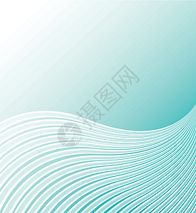 蓝背景摘要蓝色柔软度桌面艺术海浪曲线数字化天蓝色液体插图图片