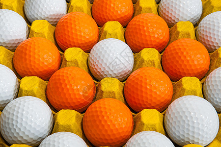 高尔夫球黄色运动训练静物背景图片