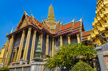 曼谷大宫殿和绿宝石宫殿图片