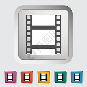 录像带按钮剪贴运动卷轴摄影插图娱乐技术视频磁带图片