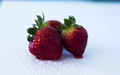 草莓水果烹饪健康食物健康饮食生活方式图片