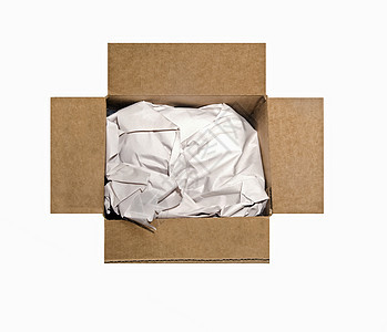 带包装纸的空盒子图片