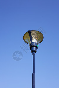 蓝色天空的光线历史灯泡生活力量街道灯光灯笼艺术玻璃场景图片