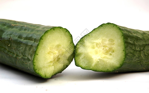 白上孤立的绿黄瓜生产指挥官白色宏观易商花园蔬菜健康整体性烹饪图片
