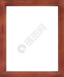 木制照片框正方形镜框木框边界收藏古董白色空白图片