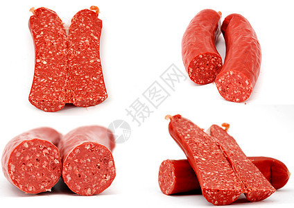 肉肉香肠胡椒小吃美食家饮食团结食物肉类红色干货木头图片