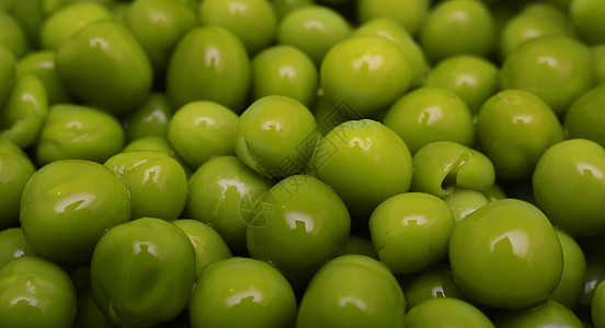 绿罐子豆的背景青豆罐装沙拉食物产品营养饮食养护绿色食品图片